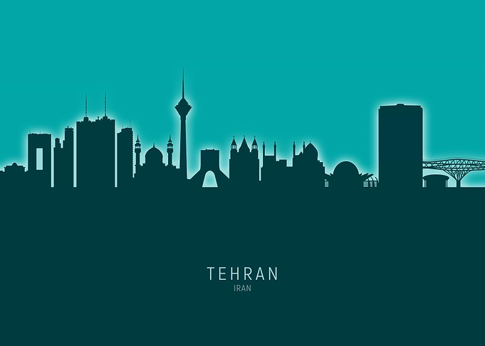 Tehran Skyline Iran