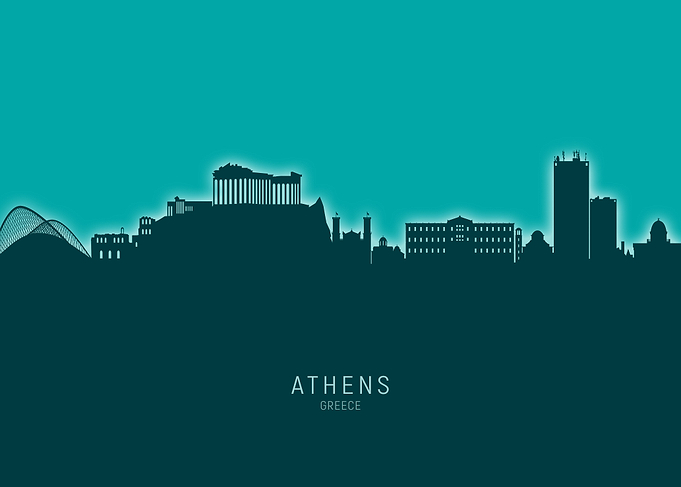 Athens Skyline Greece