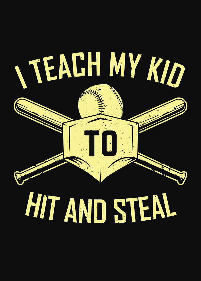 Funny Baseball Dad Design