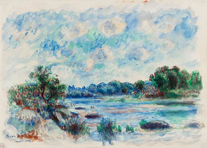 Landscape at Pont Aven