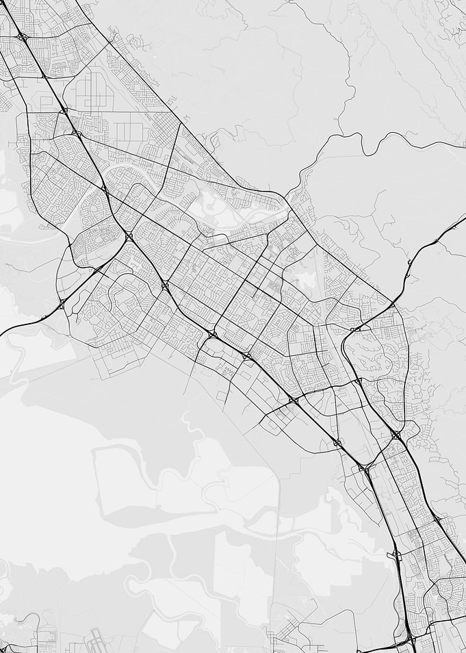Fremont USA Map