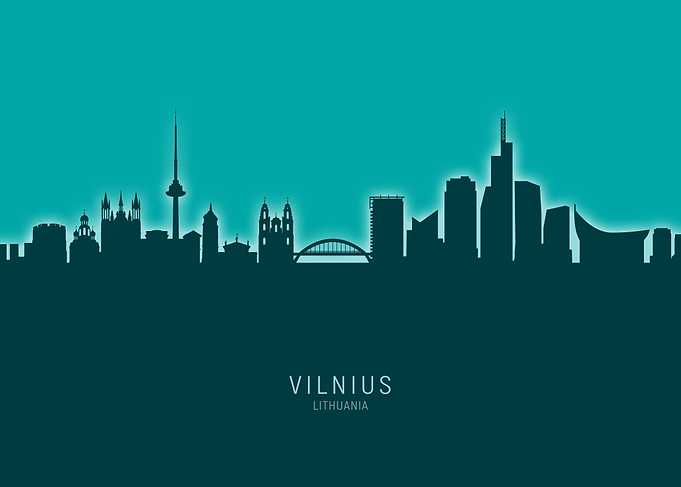 Vilnius Skyline Lithuania