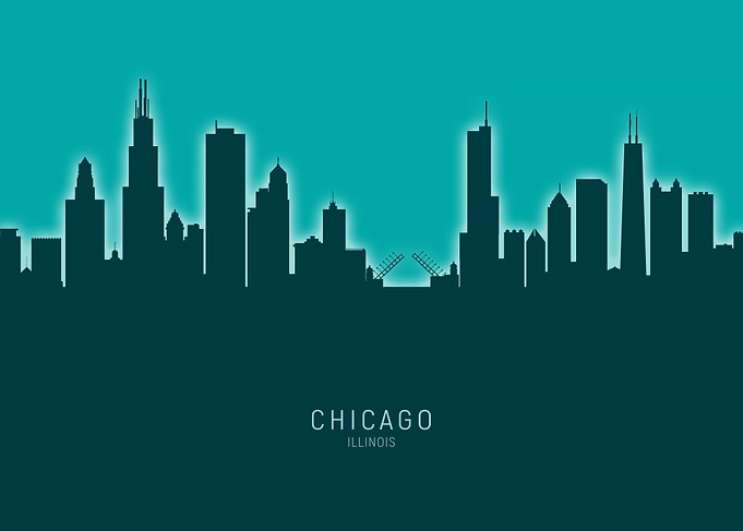 Chicago Skyline Illinois