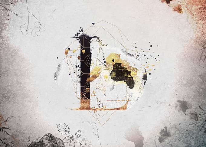 L Floral Love Letter