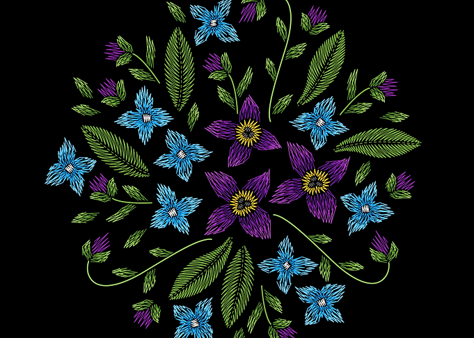 EmbroideredFlow onBlack 08