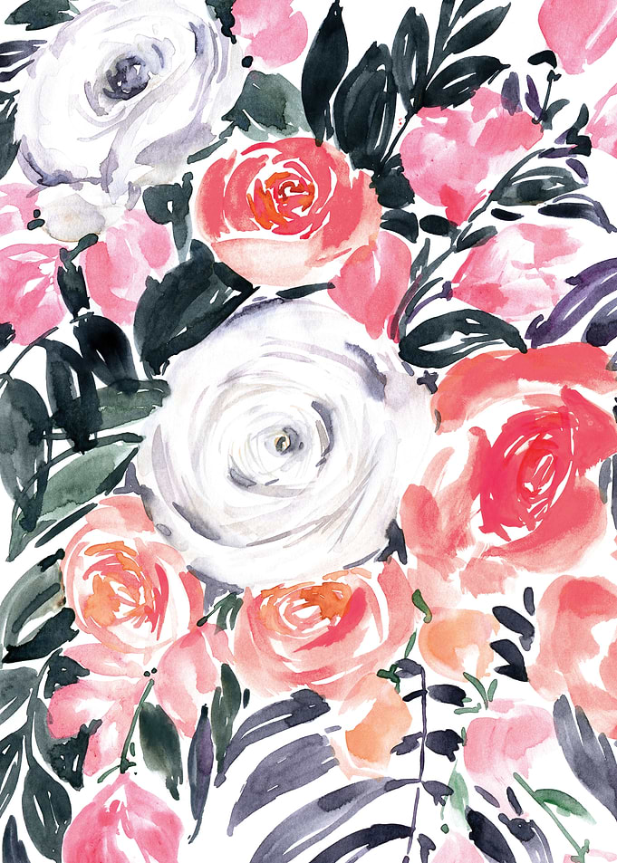 Harriet red bouquet