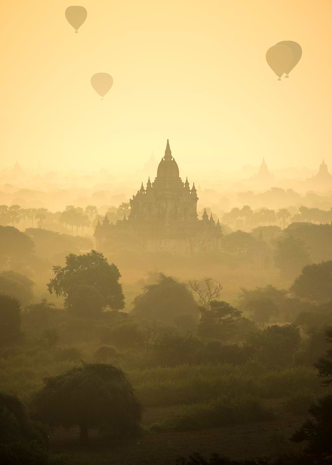 Ancient temples in bagan