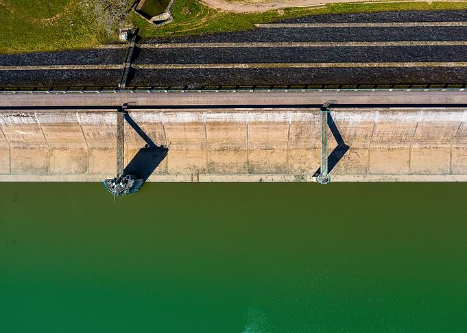 Dam from Sky