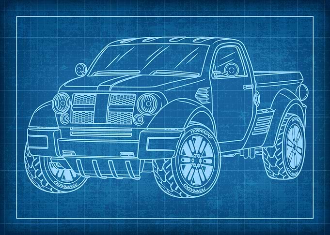 Dodge M80 Blueprint