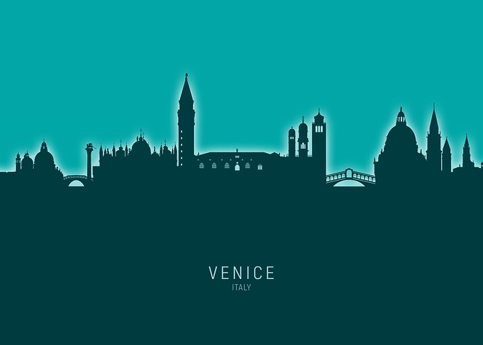Venice Skyline Italy