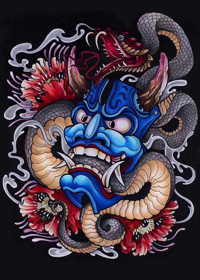 Hannya Tattoo