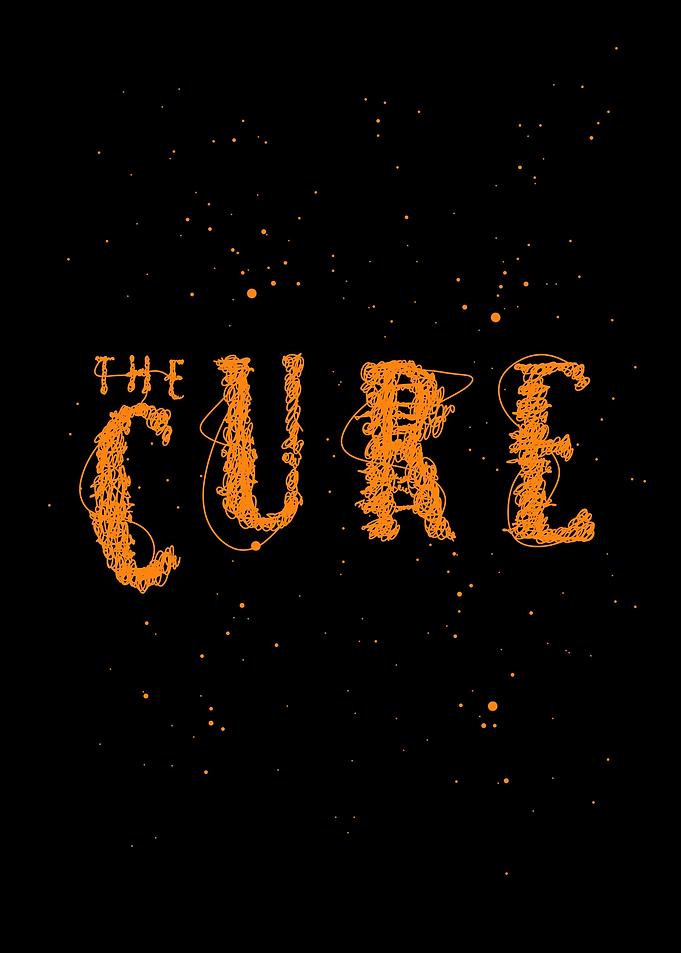 The Cure Rock Music Logo