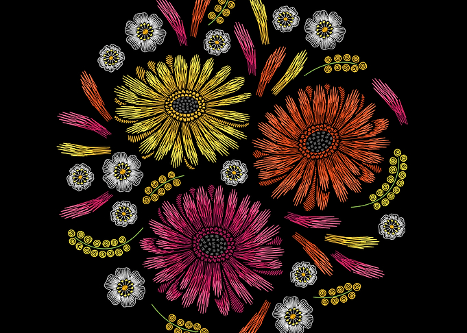 EmbroideredFlow onBlack 14