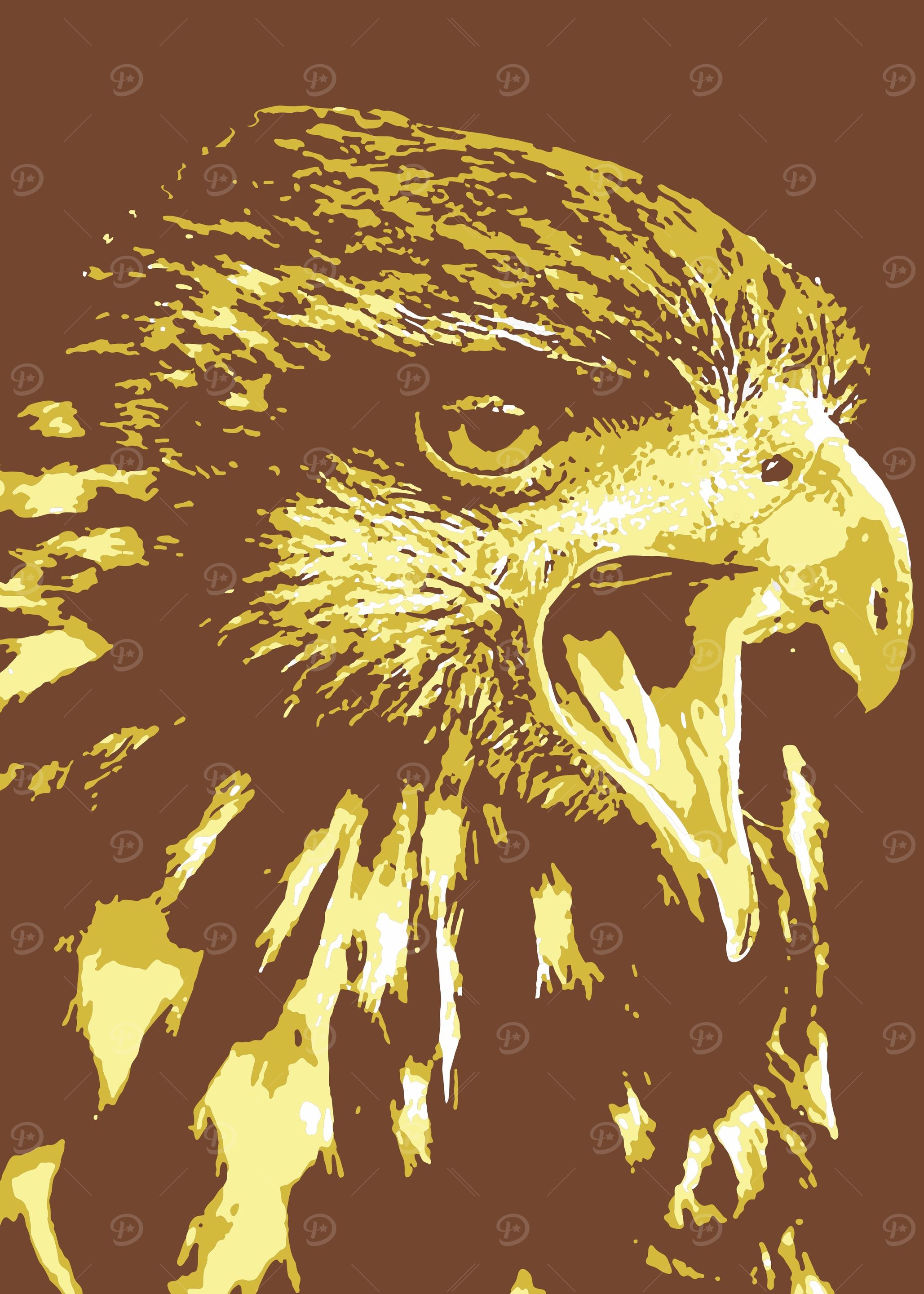 Eagle Pop Art v1