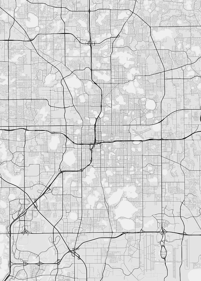 Orlando USA Map