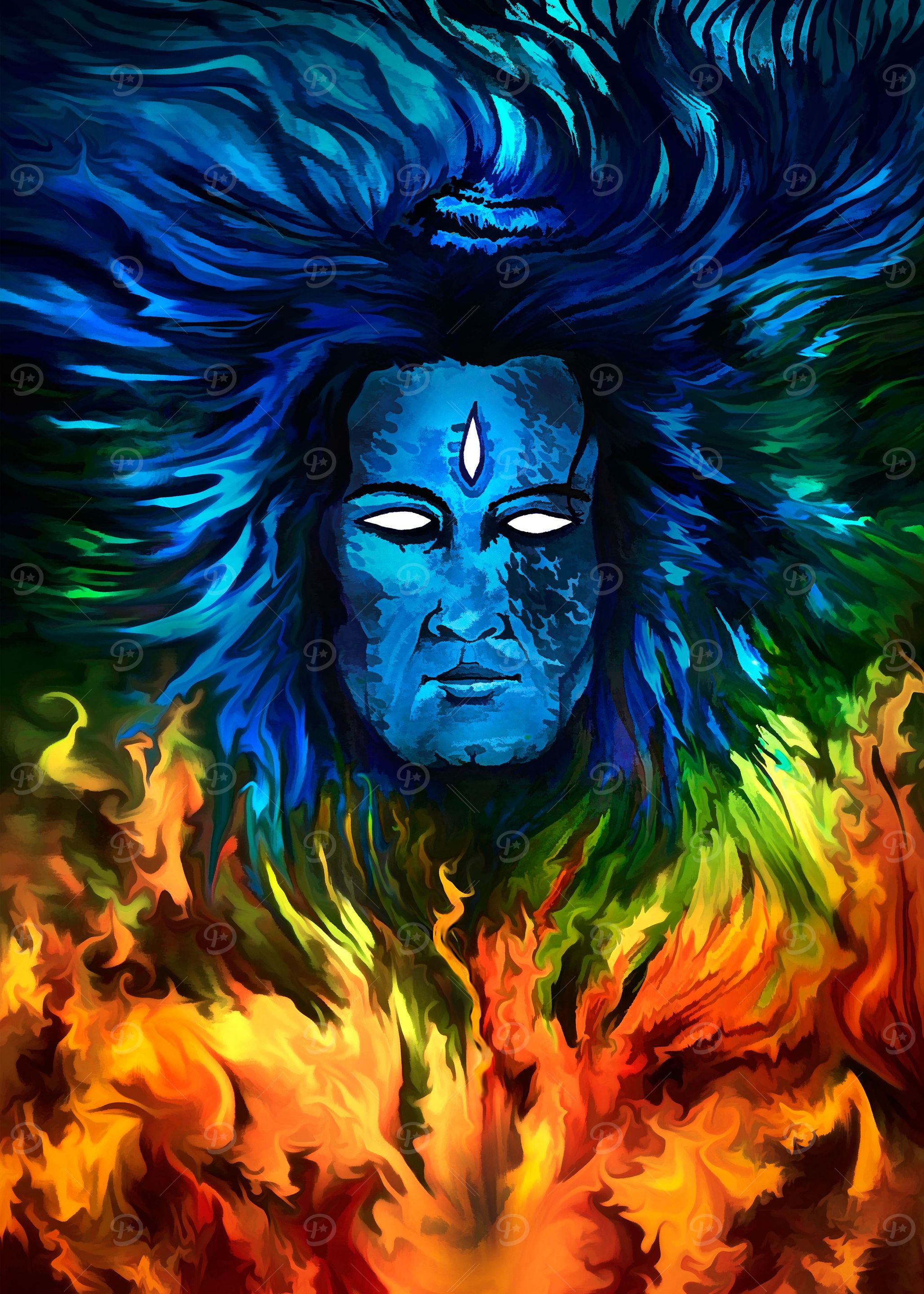 Shiva the powerful