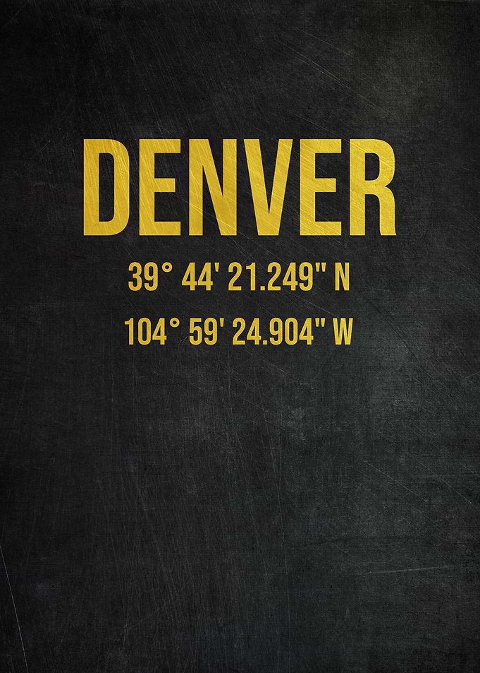 Denver Coordinates GPS