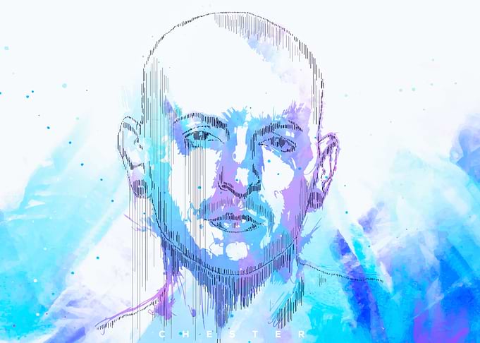 Chester Bennington Art