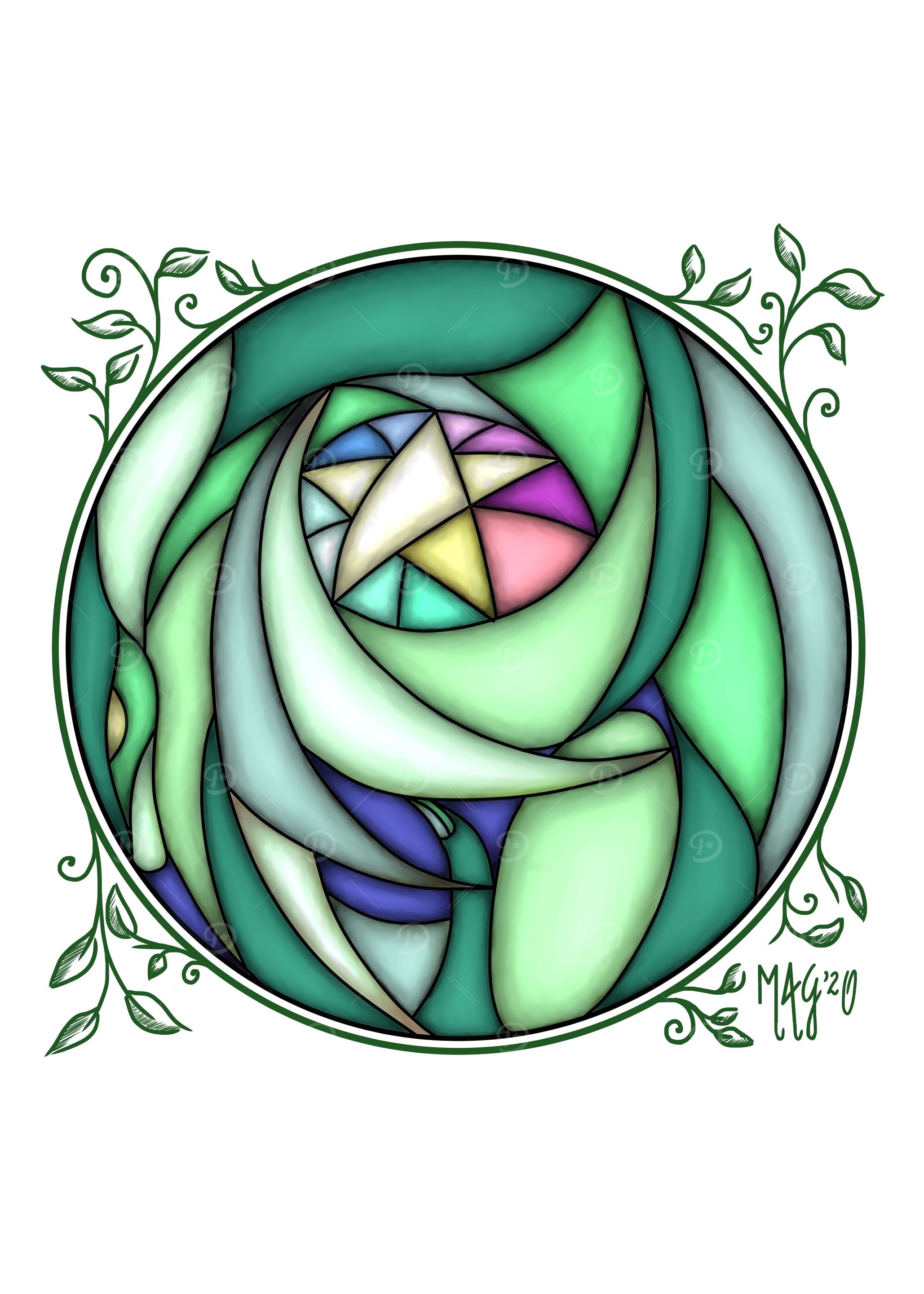The Stained Glass Window