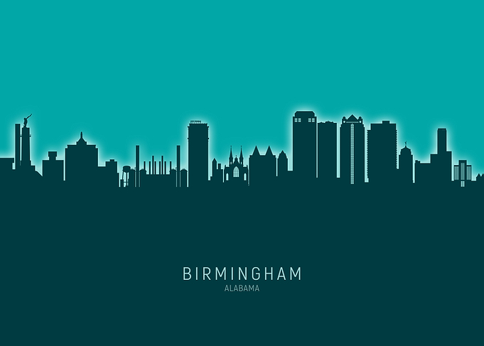 Birmingham Skyline Alabama