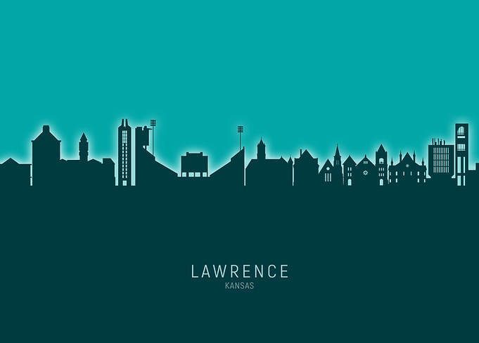 Lawrence Skyline Kansas