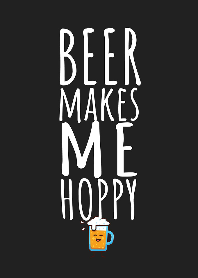 Makes me hoppy