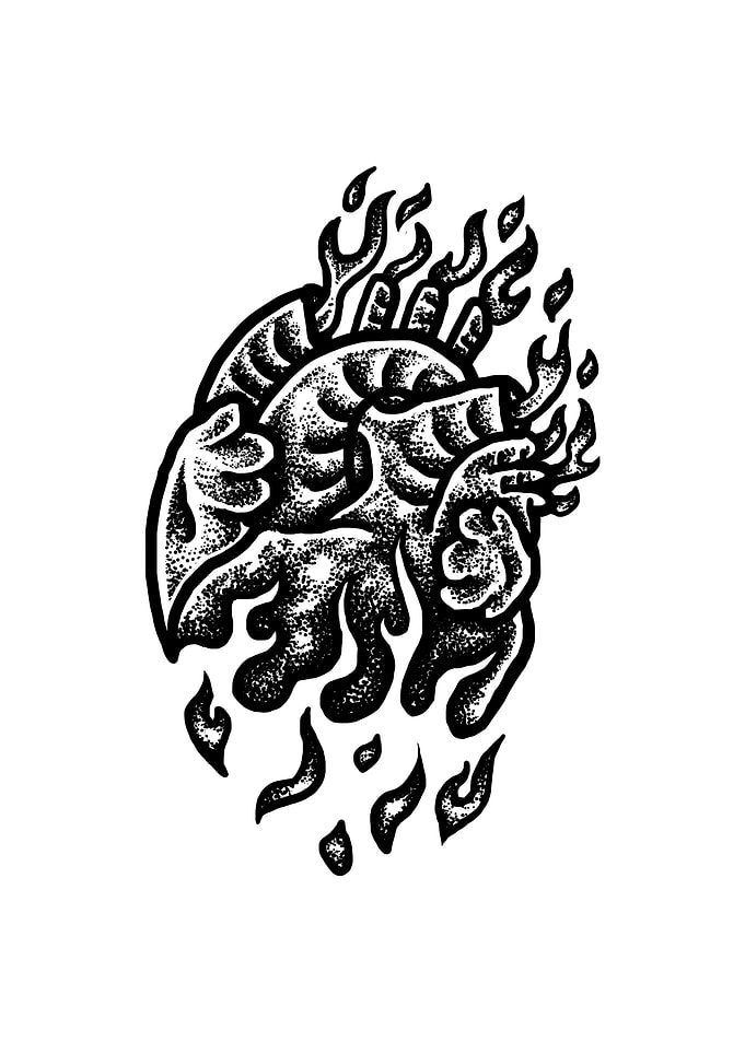 Heart Tattoo 8