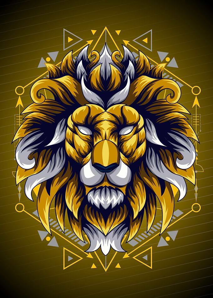GOLD HEAD GEOMETRIC
