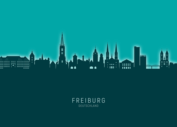 Freiburg Skyline
