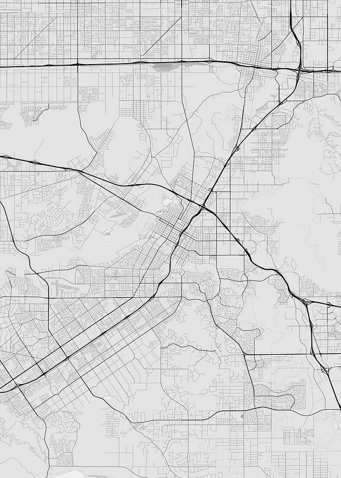 Riverside USA Map