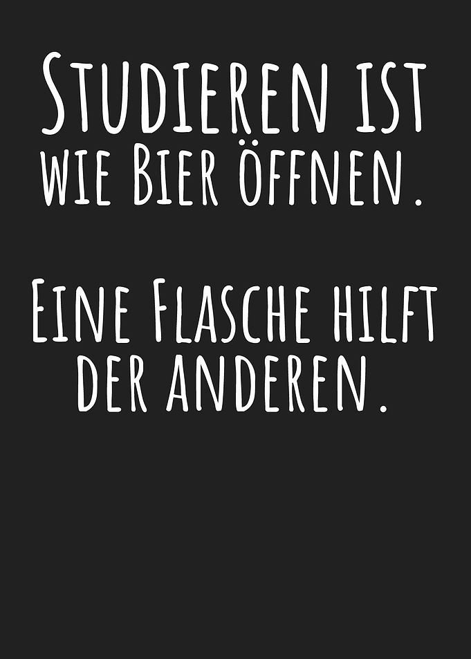 Studieren Bier