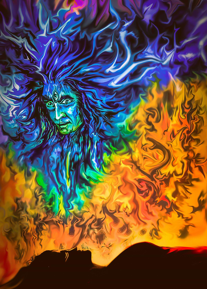 The rage of Shiva