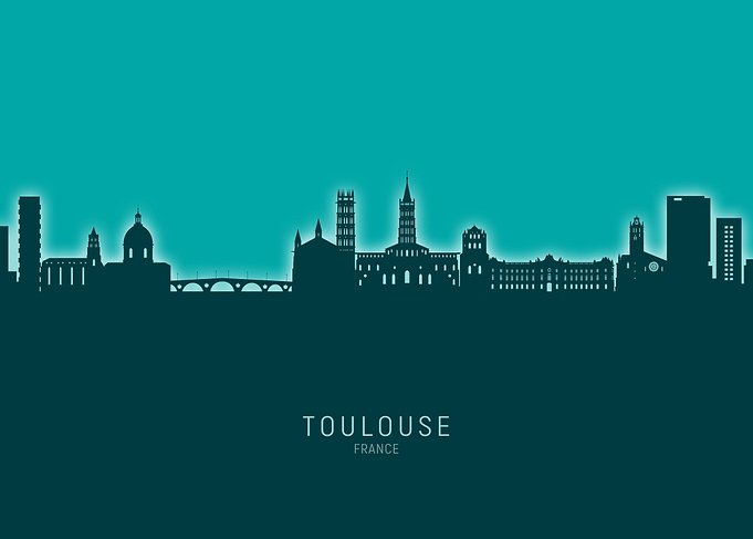 Toulouse Skyline France