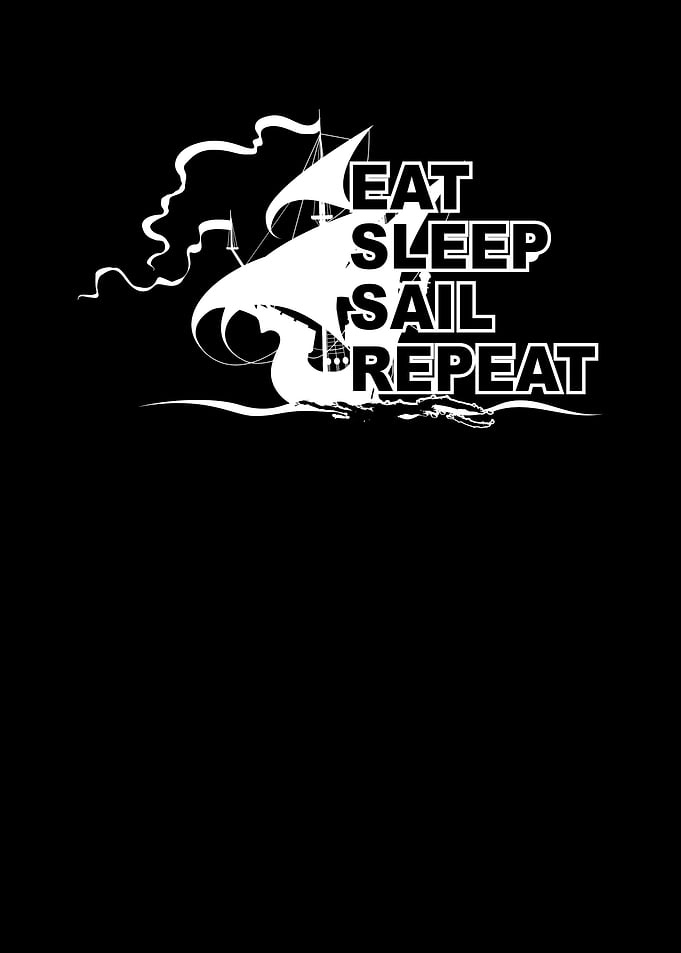 Eat Sleep Sailing Repeat