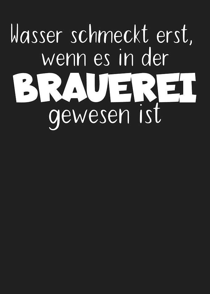 Wasser Brauerei Bier