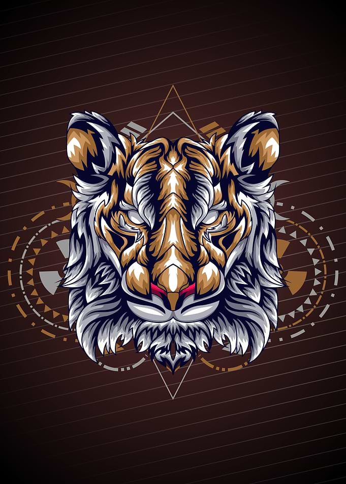 TIGER GEOMETRIC