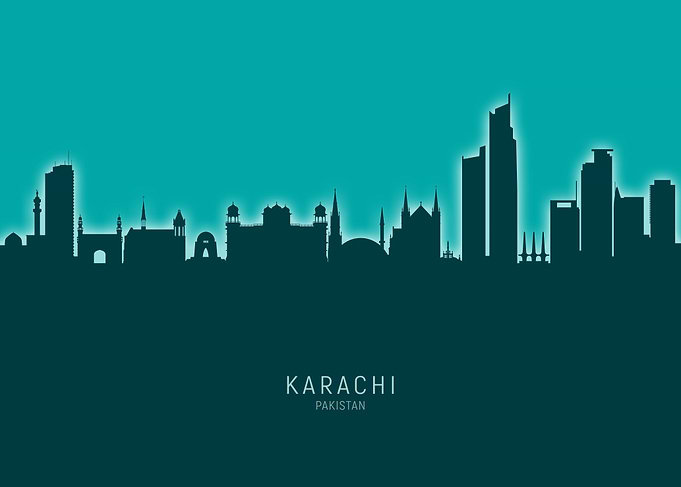 Karachi Skyline Pakistan