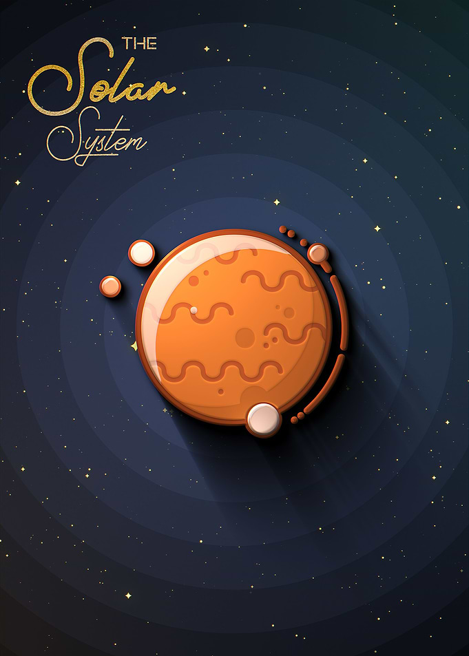 VENUS SOLAR SYSTEM FLAT