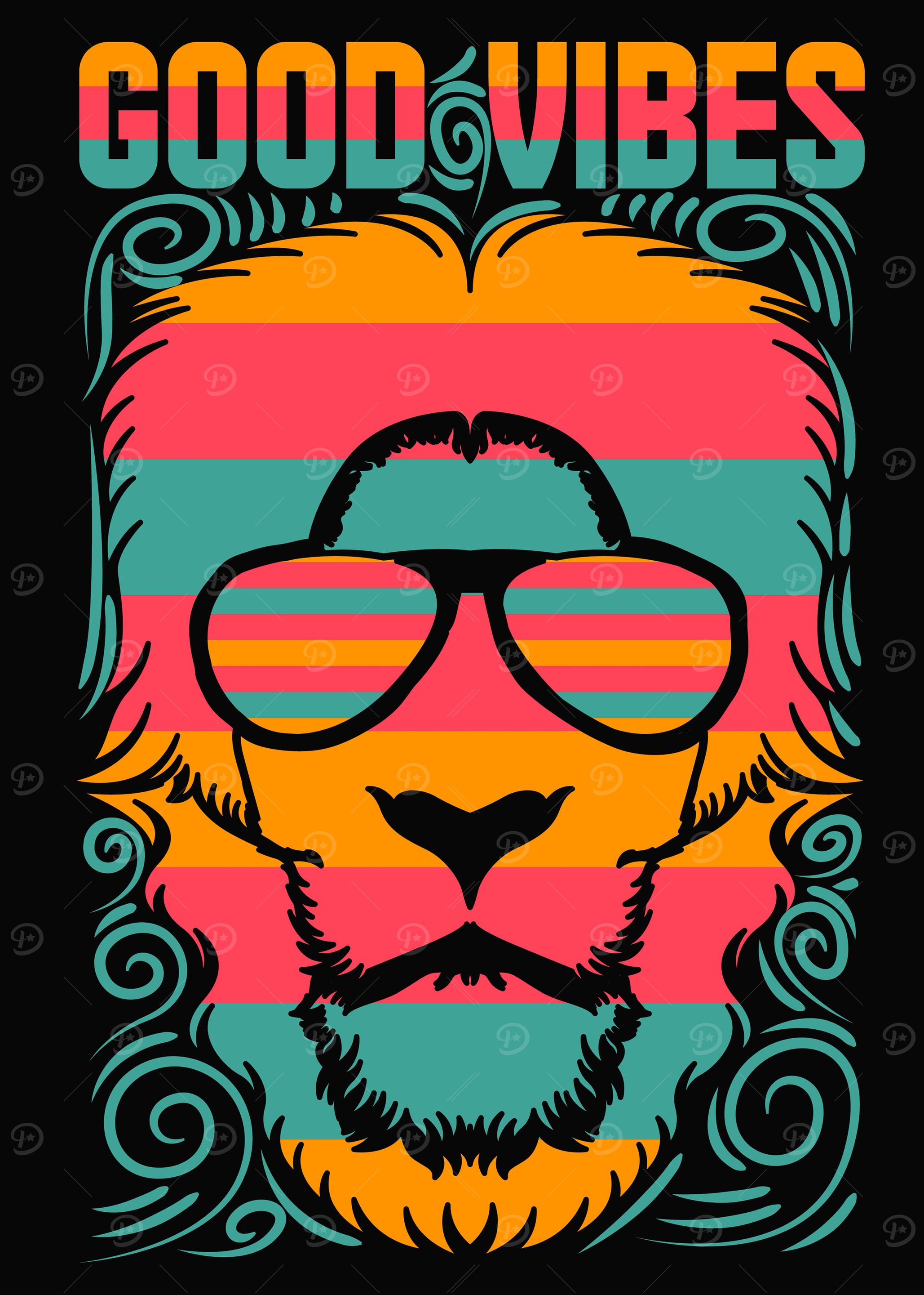 Lion Animal Good Vibes