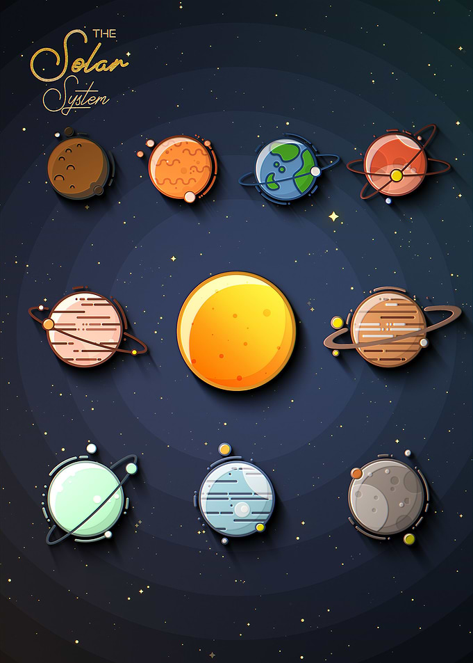 SOLAR SYSTEM FLAT