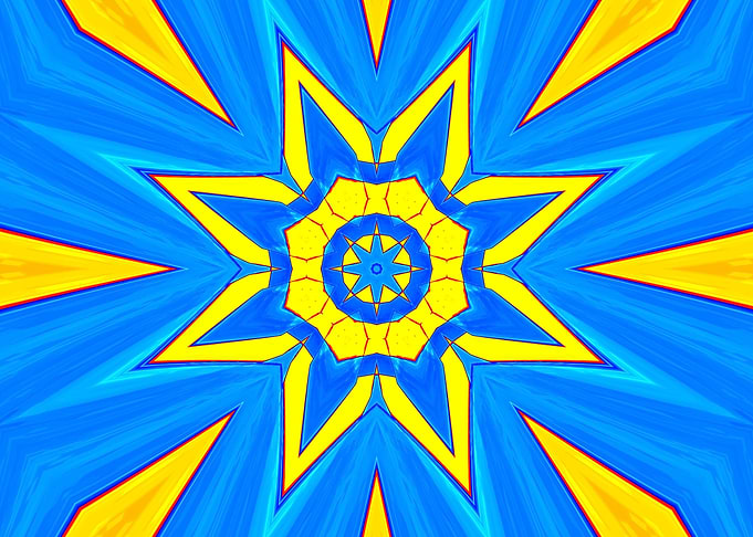 8 Pointed Mandala Talisman