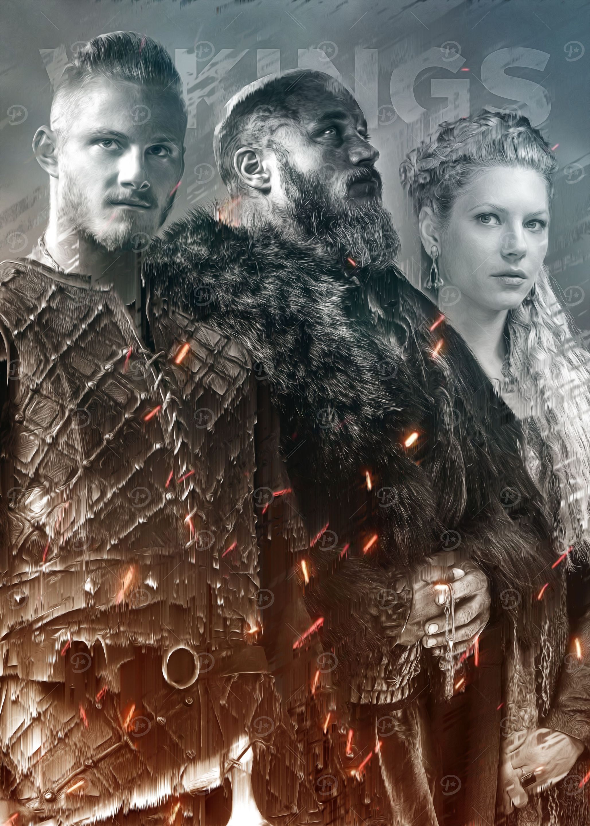 Ragnar lodbrok Posters Online - Shop Unique Metal Prints, Pictures