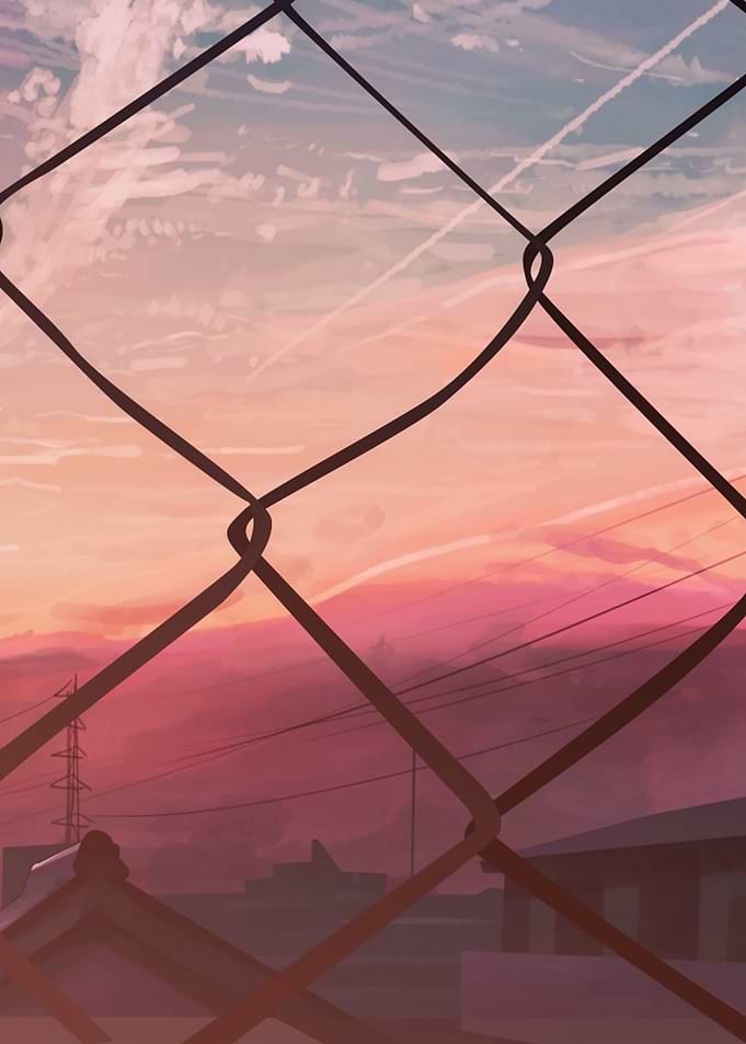 Fence Sunset Multiplate 3