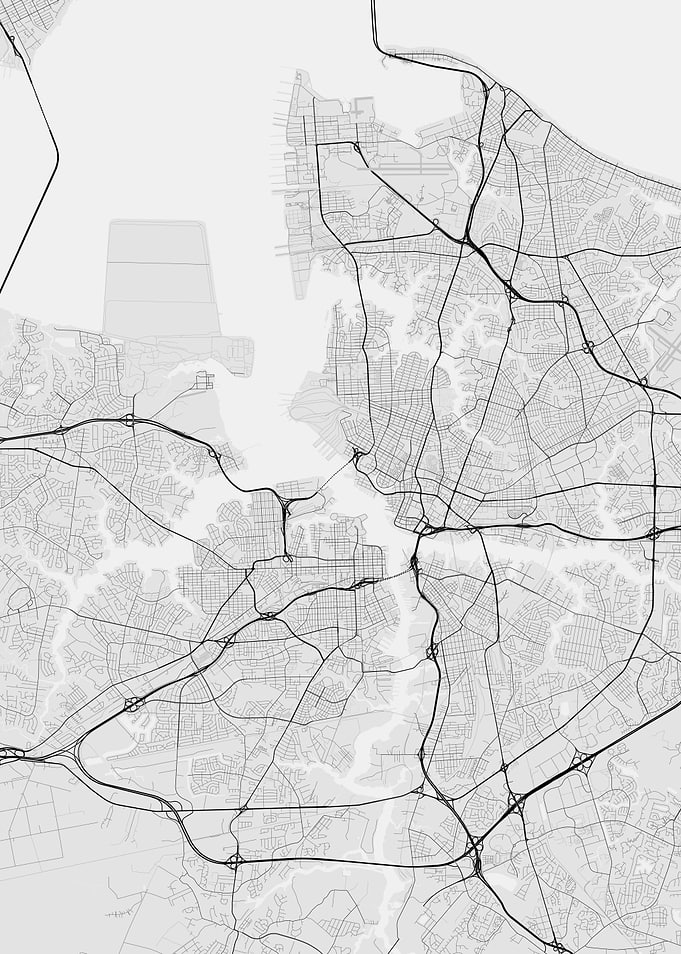 Norfolk USA Map
