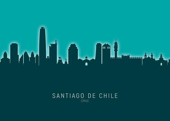 Santiago de Chile Skyline