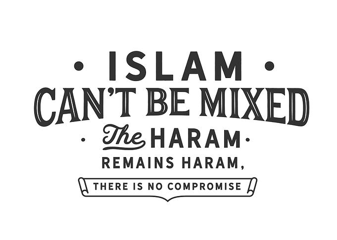 islam cant be mixed