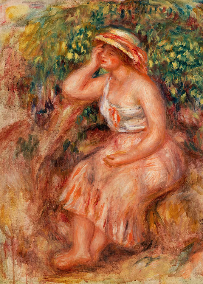 Woman Daydreaming