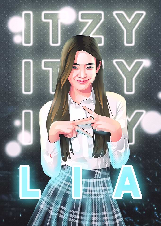 Lia Itzy Vector