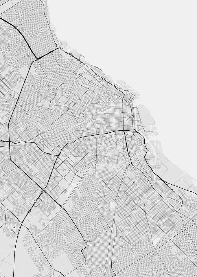 Buenos Aires Argentina Map