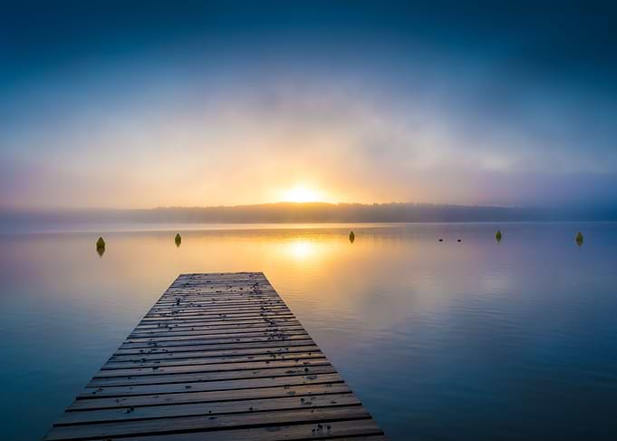 Foggy Sunrise